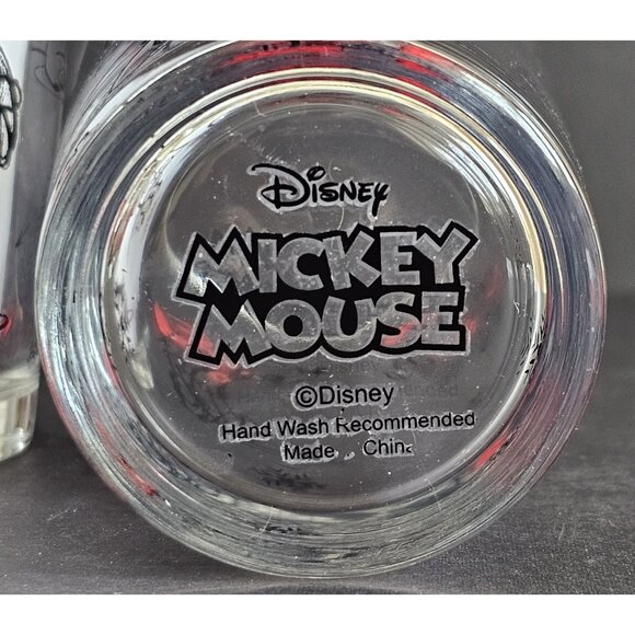 Disney Mickey Sketchbook Drinking Glasses - New Without Box - Picture 8 of 8